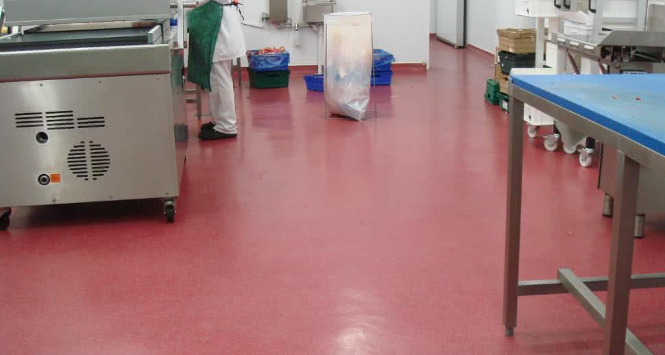 Meat factory flooring