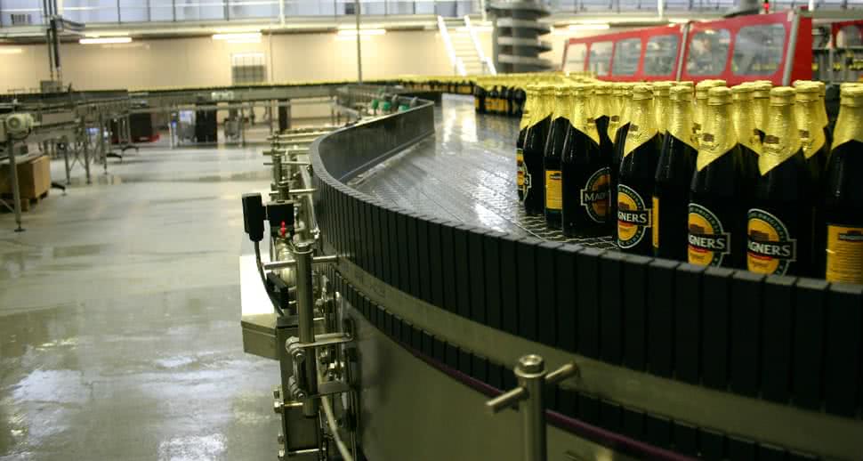 Bulmers hygienic packing floor