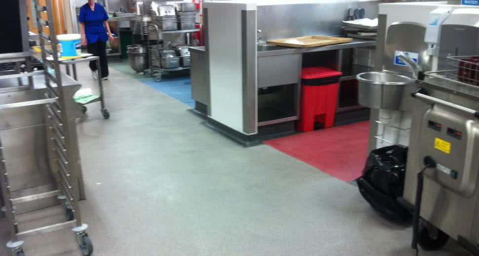 Commercial Kitchen Flooring Hygienic Resin Flooring Floortech Uk