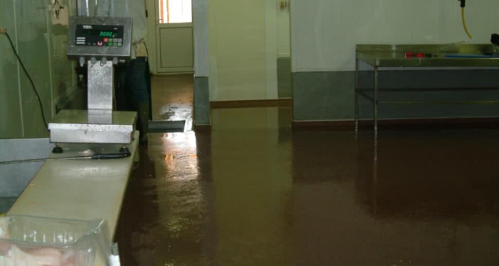 Durable flooring for fish facility