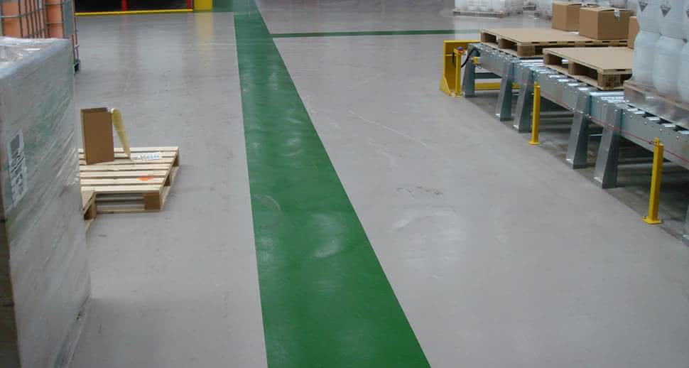 Heavy duty warehouse flooring